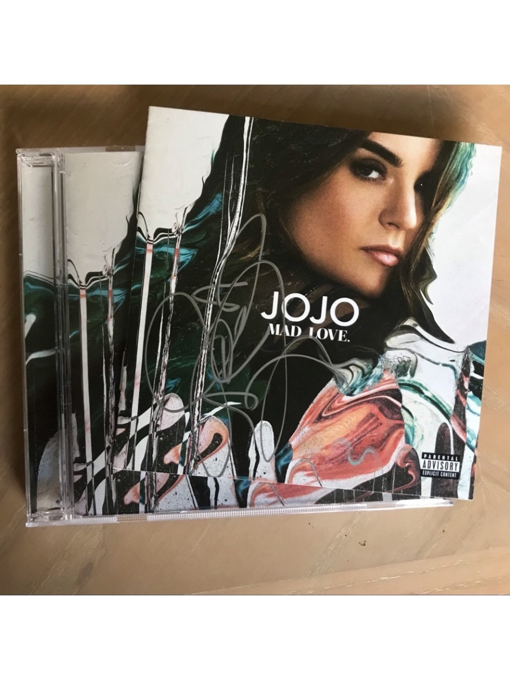 JOJO Autographed Mad Love. CD NEW NWOT